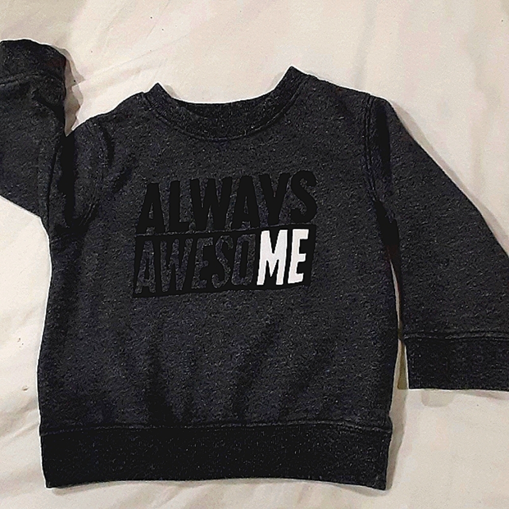 The Childrens Place, Cute Smokey Grey snug Sweater, 2T , smoke grey .